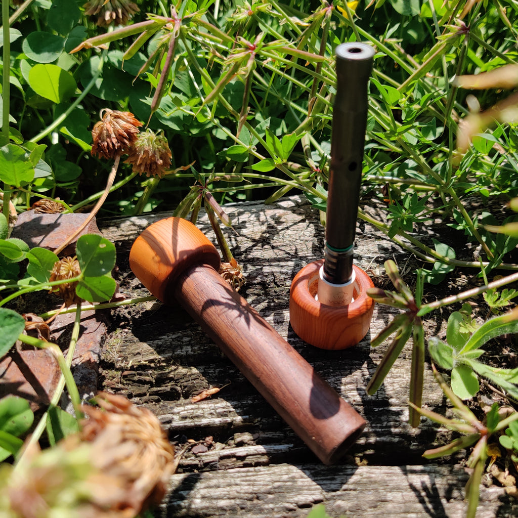 Ted Tube with yew caps 120mm