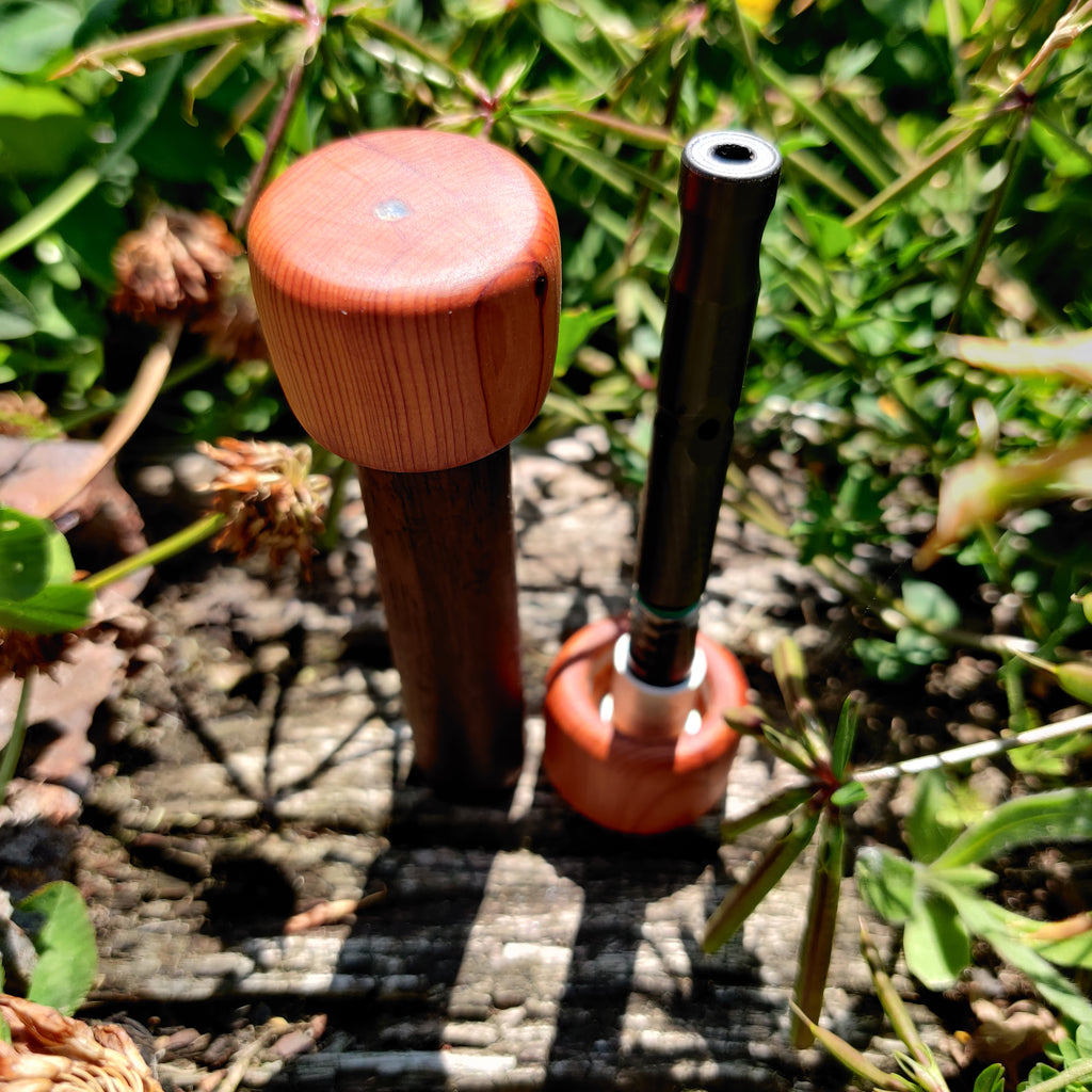 Ted Tube with yew caps 120mm